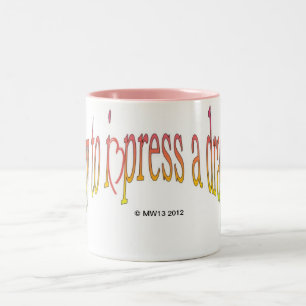 Wie man eine Drache-Tasse für Mädchen beeindruckt Zweifarbige Tasse