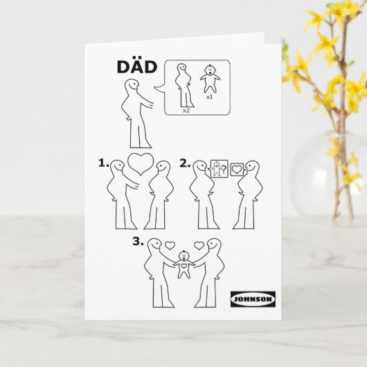 Wie man eine Gay Vater Instruction Sheet Parody zu Karte (Gelbe Blume)