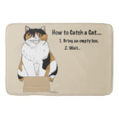 Wie man eine Katze fängt Badematte (Vorderseite)