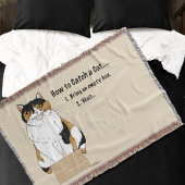 Wie man eine Katze fängt Decke