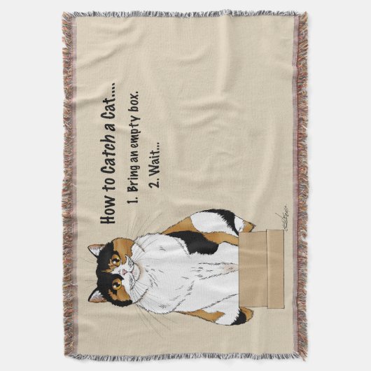 Wie man eine Katze fängt Decke (Vorderseite Vertikal)