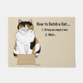 Wie man eine Katze fängt Fußmatte (Vorderseite)