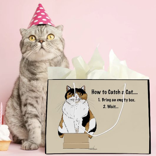 Wie man eine Katze fängt Große Geschenktüte