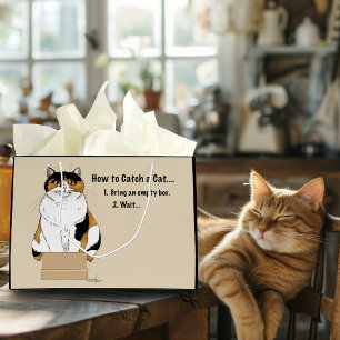 Wie man eine Katze fängt Große Geschenktüte