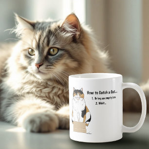 Wie man eine Katze fängt Kaffeetasse