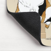 Wie man eine Katze fängt Mousepad (Ecke)