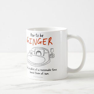 Wie man eine Katze ist: Ingwer Kaffeetasse