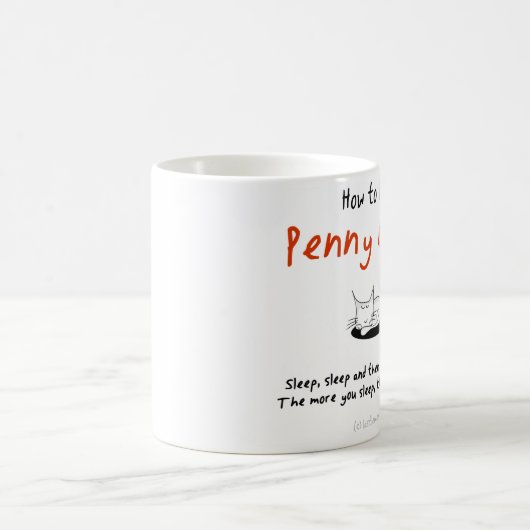 Wie man eine Katze ist: Penny-Weg Kaffeetasse (Mittel)