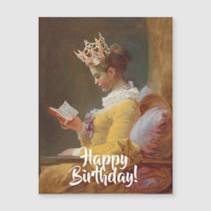 Wie man eine Königin ist Alles Gute zum Geburtstag Magnetkarte