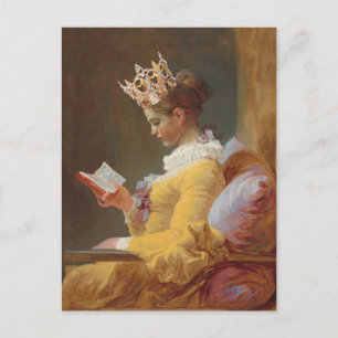 Wie man eine Königin ist Postkarte