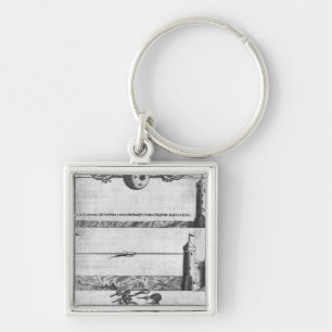 Wie man eine künstliche Wolke macht Schlüsselanhänger