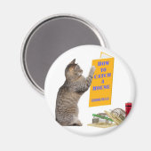 Wie man eine Maus fängt Magnet (Vorderseite/Rückseite)