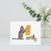 Wie man eine Maus fängt Postkarte (Stehend Vorderseite)