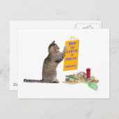 Wie man eine Maus fängt Postkarte (Vorne/Hinten)