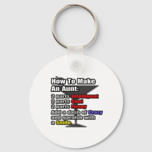 Wie man eine Tante macht Schlüsselanhänger