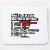 Wie man einen Analytiker herstellt Mousepad (Vorne)