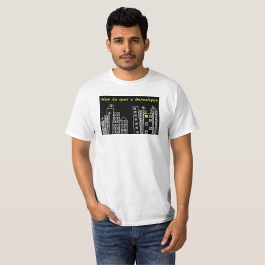 Wie man einen Genealogist-T - Shirt beschmutzt (Vorne ganz)