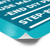 Wie man einen Mann verändert Poster (Ecke)