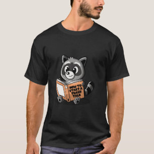 Wie man einen Müll-Talk mit einem lustigen Waschbä T-Shirt