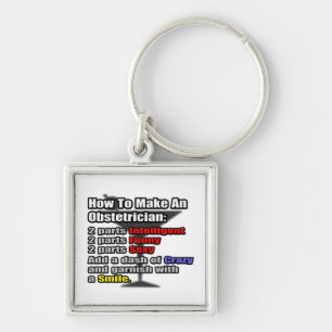 Wie man einen Obstritter macht Schlüsselanhänger