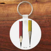 Wie man einen Stift schärft Schlüsselanhänger (Vorderseite)