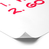 Wie man einen Strandkorpus hat, lustiger Sommer Poster (Ecke)