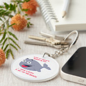 Wie man einen Strandkorpus hat, lustiger Sommer Schlüsselanhänger (Vorderseite rechts)