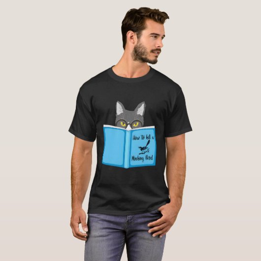 Wie man einen Vogel Funny Cat Liebhaber für Ch töt T-Shirt (Vorne ganz)