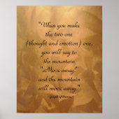 Wie man Evangelium von Thomas betet Poster (Vorne)