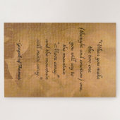 Wie man Evangelium von Thomas betet Puzzle (Horizontal)