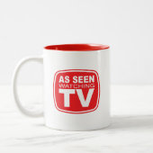 Wie man Fernsehen sieht Zweifarbige Tasse (Links)