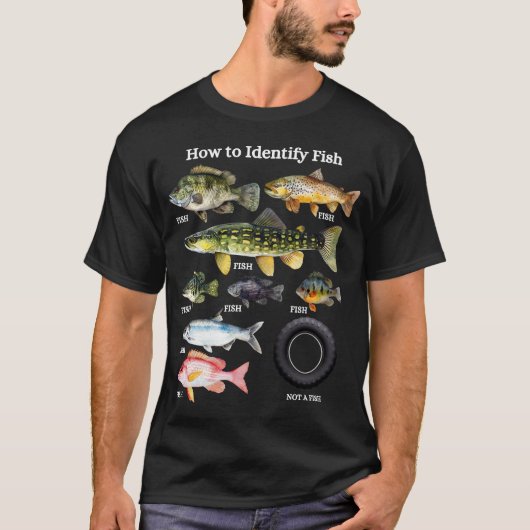 Wie man Fisch, Fischliebhaber, lustige Geschenkide T-Shirt (Vorderseite)