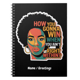 Wie man gewinnt, wenn man nicht im Innern ist Notizblock