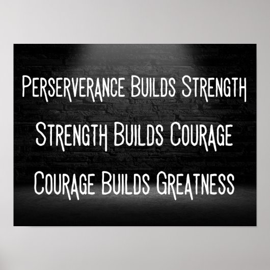 Wie man Größe erstellt - Motivierend Poster (Vorne)