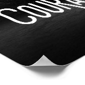 Wie man Größe erstellt - Motivierend Poster (Ecke)