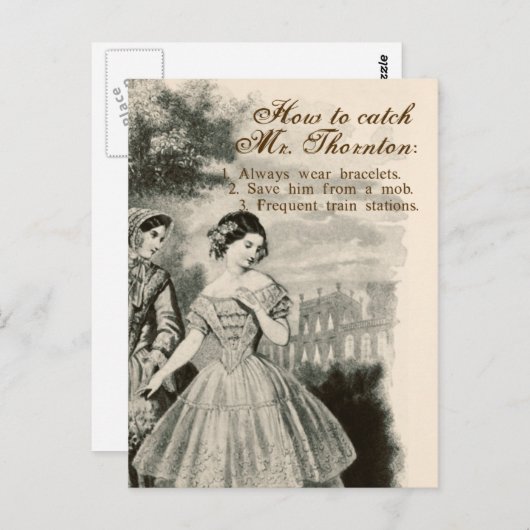 Wie man Herrn Thornton erwischt Postkarte (Vorne/Hinten)