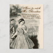 Wie man Herrn Thornton erwischt Postkarte (Vorderseite)