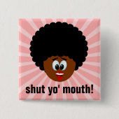 Wie man höflich dass jemand Endunterhaltung Button (Vorderseite)