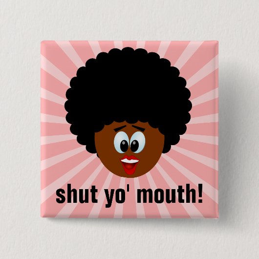 Wie man höflich dass jemand Endunterhaltung Button (Vorderseite)