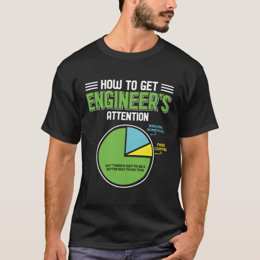 Wie man Ingenieure auf den Engineering-Computer au T-Shirt (Vorderseite)