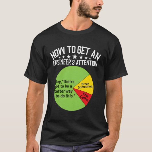 Wie man Ingenieure auf den Engineering-Computer au T-Shirt (Vorderseite)