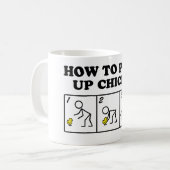 Wie man Küken aufhebt Kaffeetasse (Vorderseite Links)