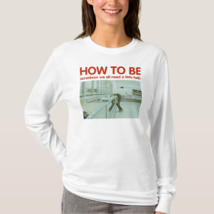 Wie man langes Hülsenweiß der T-Shirt