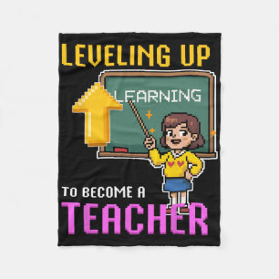 Wie man Lehrer-CK zu schulischen Funny-Gamer-Girls Fleecedecke
