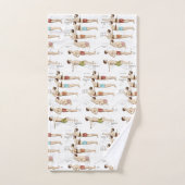 Wie man lustige französische Vintage Badhandtuch Set (Handtuch)