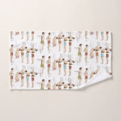 Wie man lustige französische Vintage Badhandtuch Set (Handtuch)