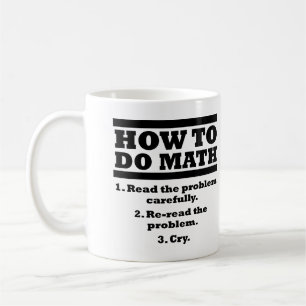 Wie man lustige Mathematik-Tasse oder Reisebecher Kaffeetasse