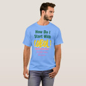 Wie man mit Cobol-Programmiercodes-T-Shirt anfängt T-Shirt (Vorne ganz)