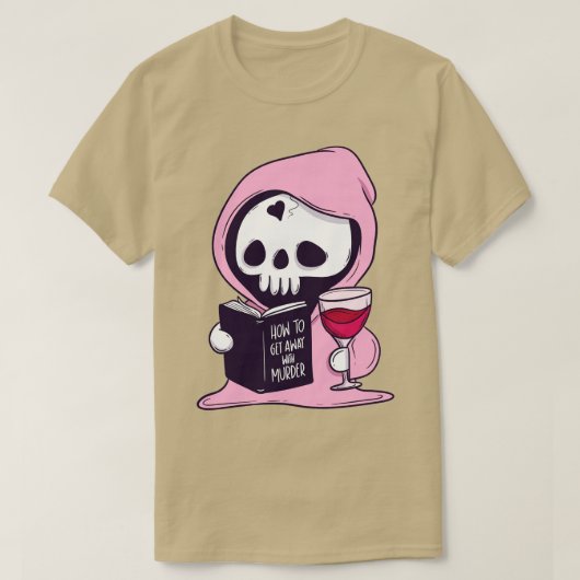 Wie man mit dem Mord davonkommt T-Shirt (Design vorne)