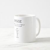 Wie man SAY HYGGE Funny Custom Tasse Pronounce (VorderseiteRechts)